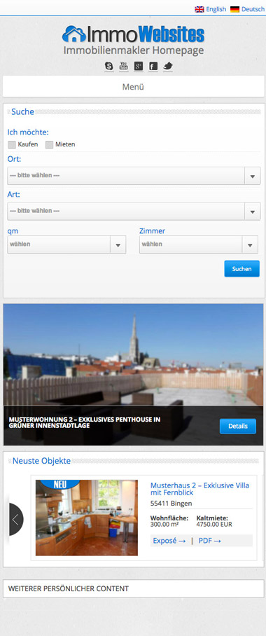 MobileApp > Startseite