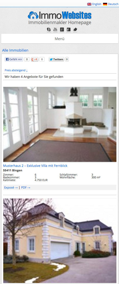 MobileApp > Immobilien-Listing