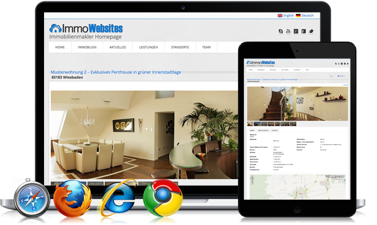 Immobilienmakler CMS