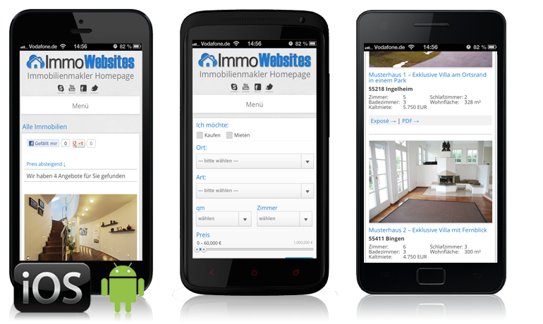 Inklusive Smartphone Web-App